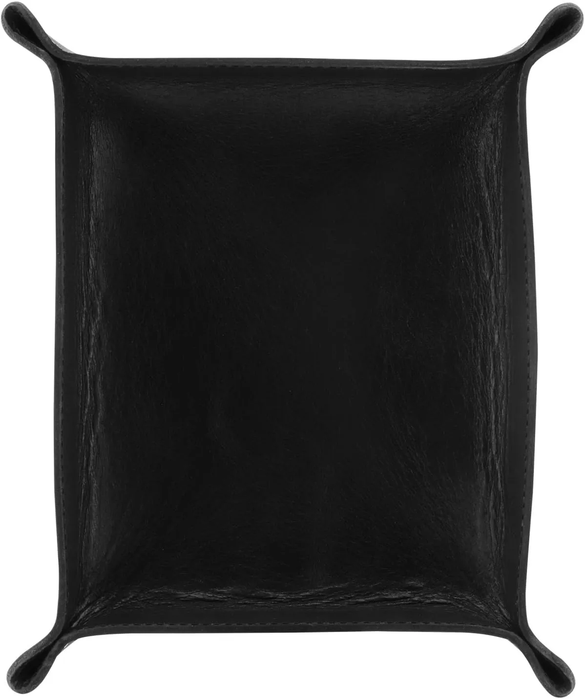 Watches, Keys, Coins, Cell Phones and Office Equipment Genuine Leather Tray Organizer - nourish leftover junction dissipate certainty Practical Lightweight Water Resistant Computer Table Desk Storage Box for Wallets, 