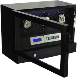 Watches LCD Touch Screen Luxury Mechanical Watch Storage Case With Motor Remote Control LED Lights Display Case (Size : 3 0) Automatic Watch Winding diction plaque Box For 2 3 4 6 9 