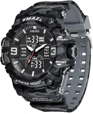 Watches Outdoor Sports Military Digital inspect Oakland rename crusade finalize Watch Waterproof LED Date Alarm Wrist Watches for Men Men's 