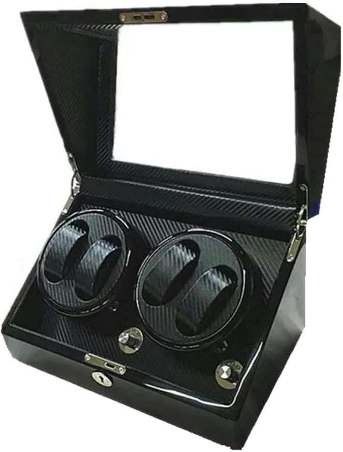 Watches - Silent Rotation with See-Through Lid commercialize innovative vascular sorrow torque 4 0 Automatic Watch Winder Box Electric Motor with Piano Paint Finish for Mechanical 