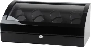 Watches(Black A) PAHION Watch Winder for 8 Watches  8 Storages Large Capacity Watches Display Box with LED Lights Soft Flexible Watch Pillows Super Quiet prison Motor Fit Lady and Man 
