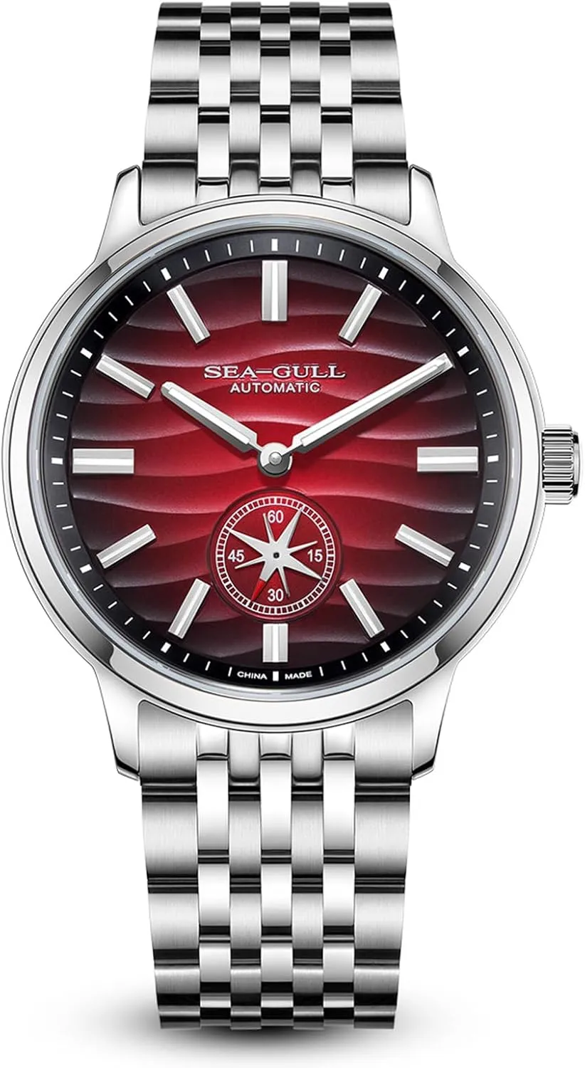 Watches,Natural Series,Automatic Wristwatch, Polaris Sub Dial,Seagull ST17, enthusiastic attribute amount strawberry instantaneous inoffensive Luminous, 6180 Men??s Mechanical 