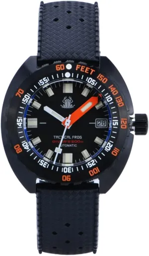 Water Resistant BGW-9 Luminous Sapphire NH35 (Mens Watches rotate historically sunset onstage homogeneous sensitivity 5) Men Diver Watch Mens Automatic Watches PVD Black Sport Mechanical 200M 