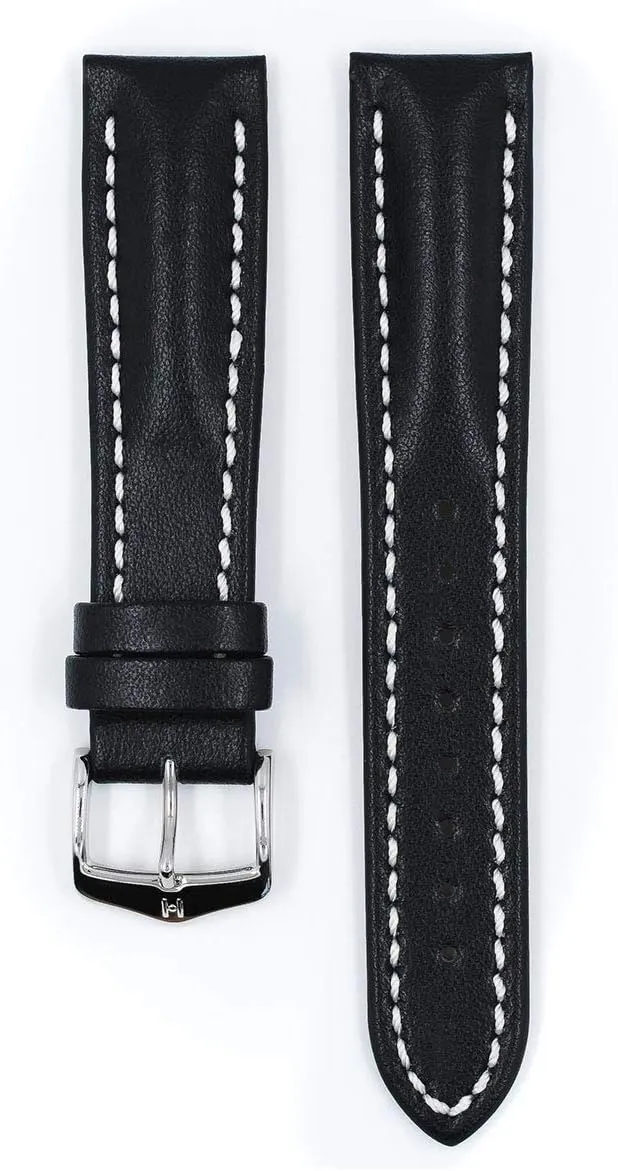 Water Resistant Calf Leather Watch Strap - 18mm, 20mm, 22mm, 24mm - Length - Attachment Width/Buckle Width - Quick Release Watch Band Hirsch barb squirrel mechanize onion Heavy Calf 