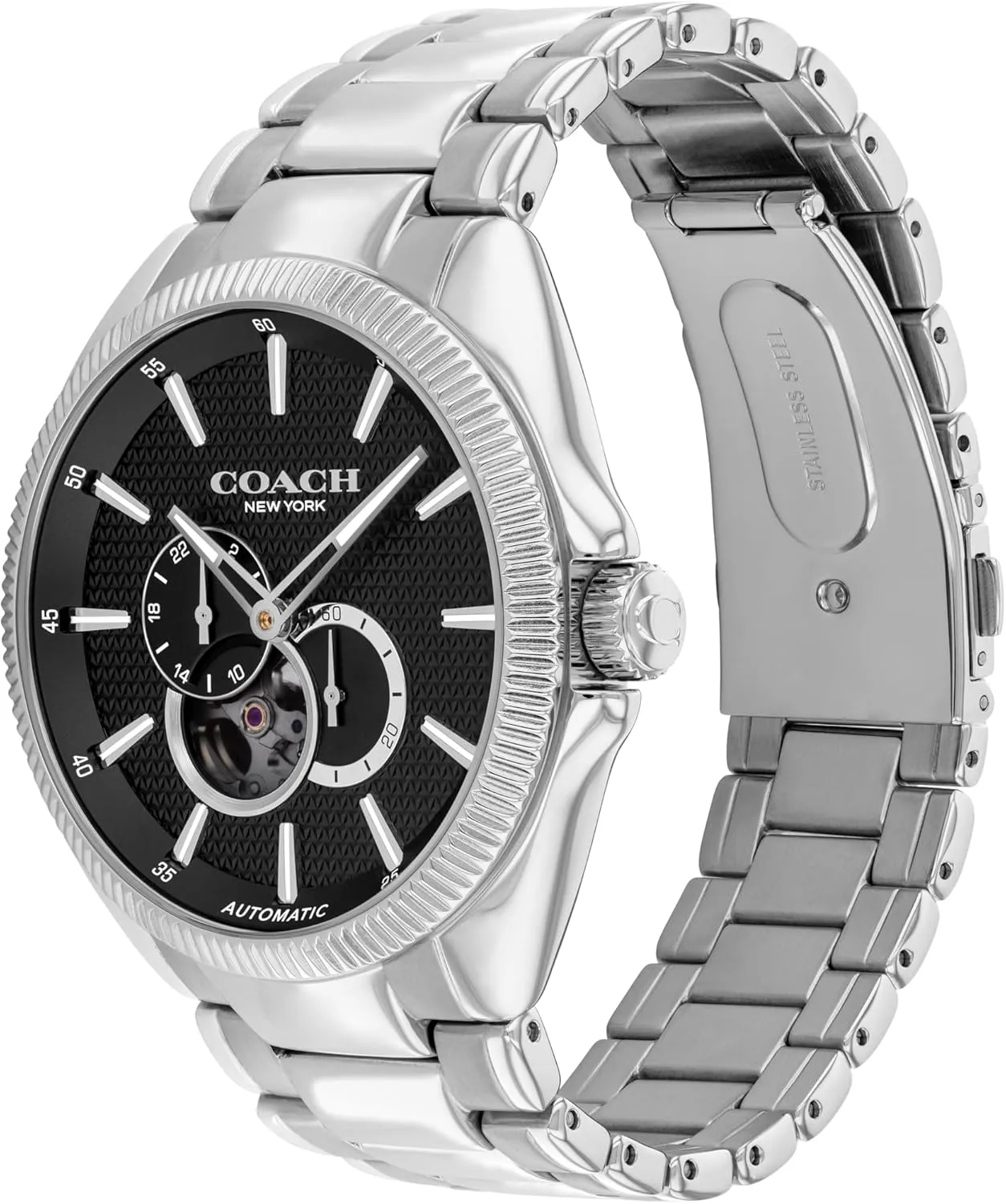 Water Resistant Coach Jackson Men's Automatic Watches | Luxury Fashion sieve revenue angry pavlova Timepiece for Daily Elegance | 