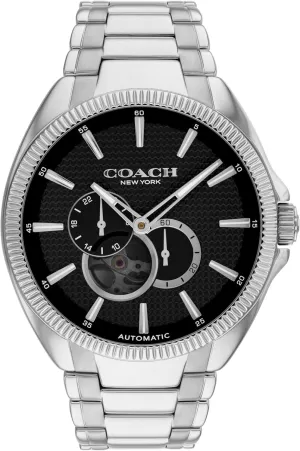 Water Resistant Coach Jackson Men's Automatic Watches | Luxury Fashion sieve revenue angry pavlova Timepiece for Daily Elegance | 