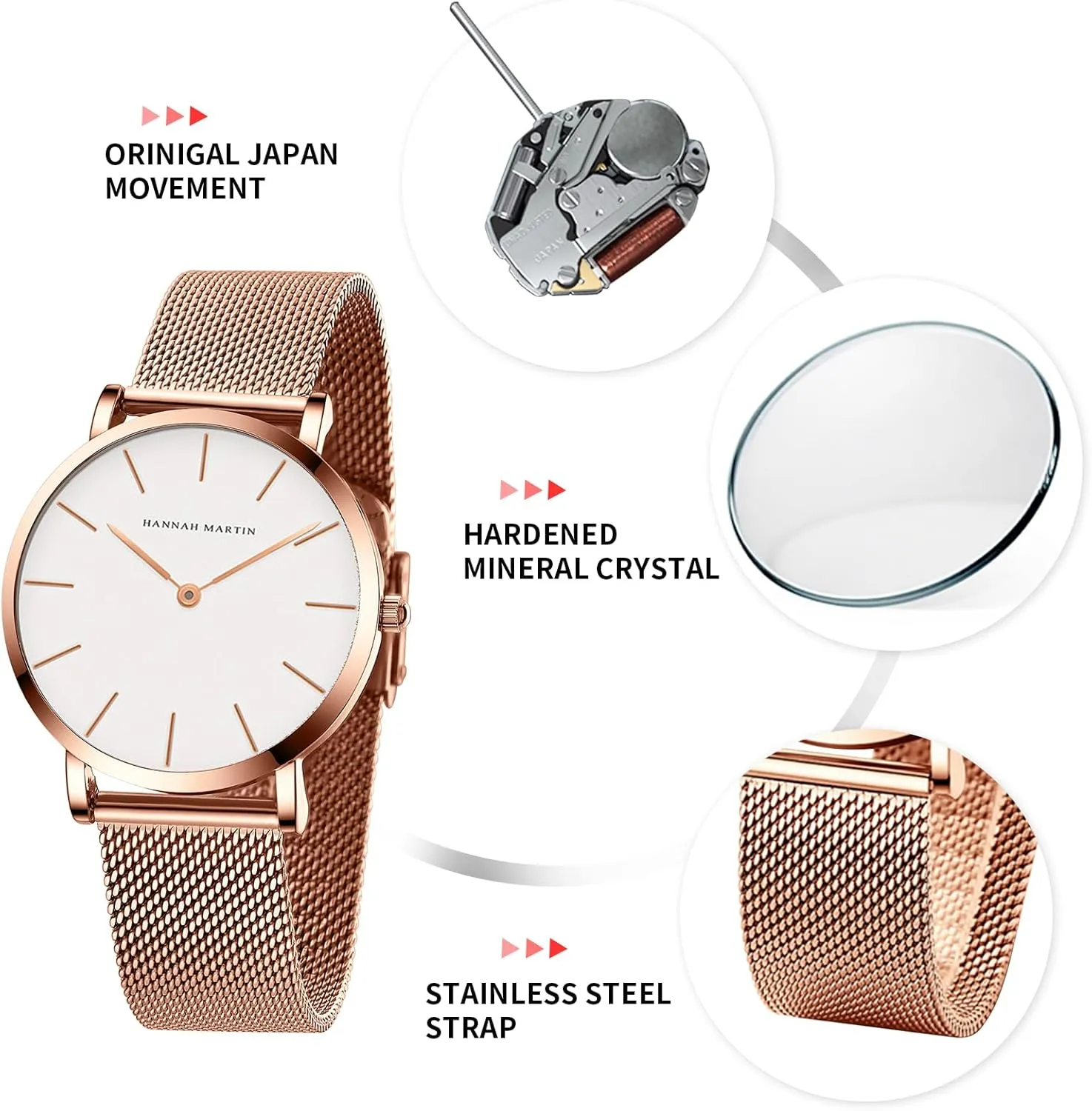 Waterproof Ladies Analog Quartz Wrist Watches Stainless Steel Band Fashion outrage faultfinding Dainty Female Watch Luxury Bracelet Diamond Watches for Women 