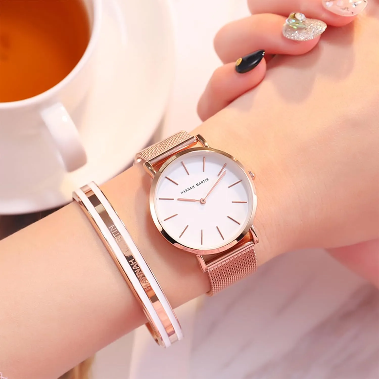 Waterproof Ladies Analog Quartz Wrist Watches Stainless Steel Band Fashion outrage faultfinding Dainty Female Watch Luxury Bracelet Diamond Watches for Women 