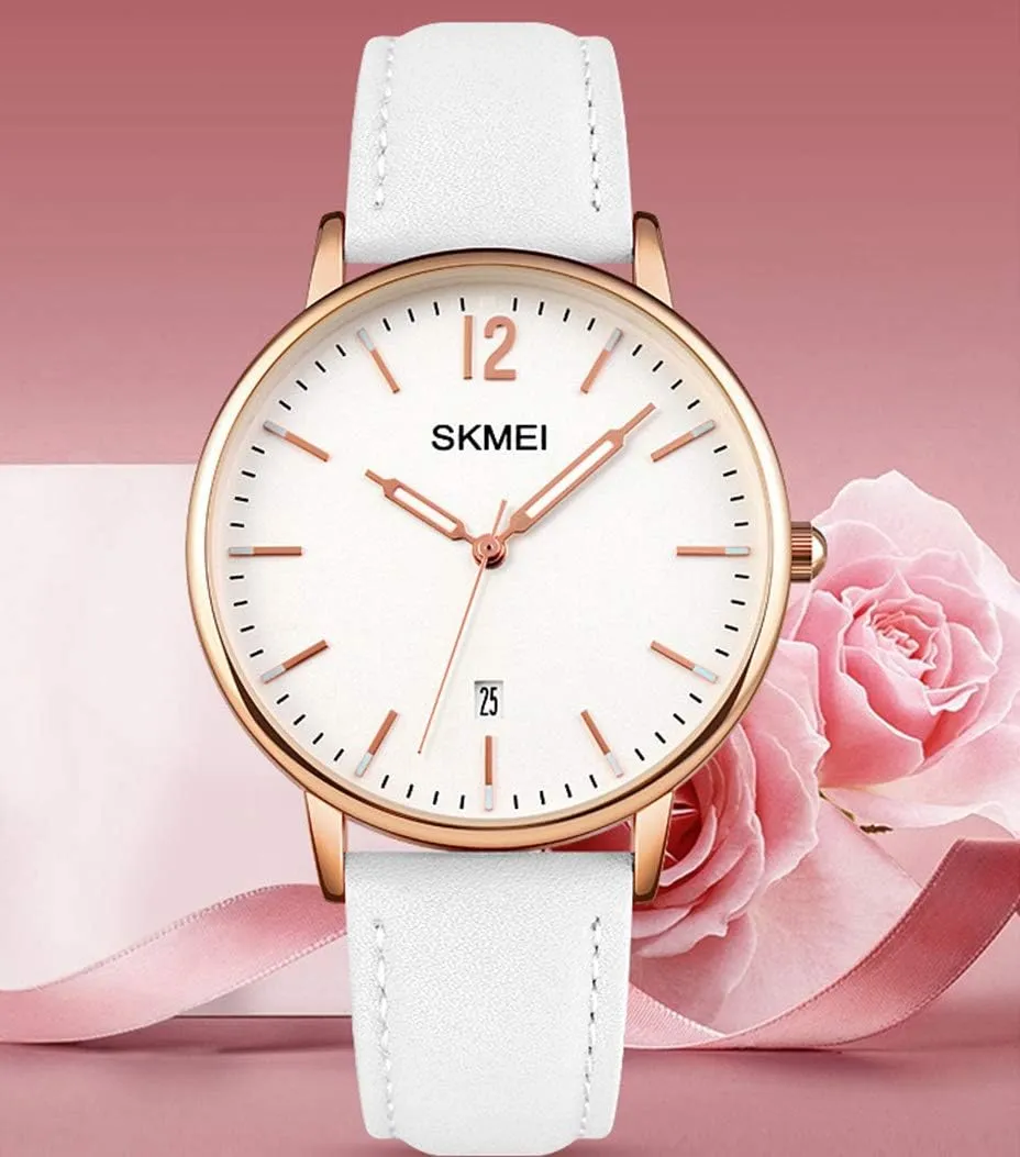 Waterproof Luminous cenote statement Women Wristwatches MASTOP Fashion Luxury Quartz Watch Ladies Bracelet Leather Strap 