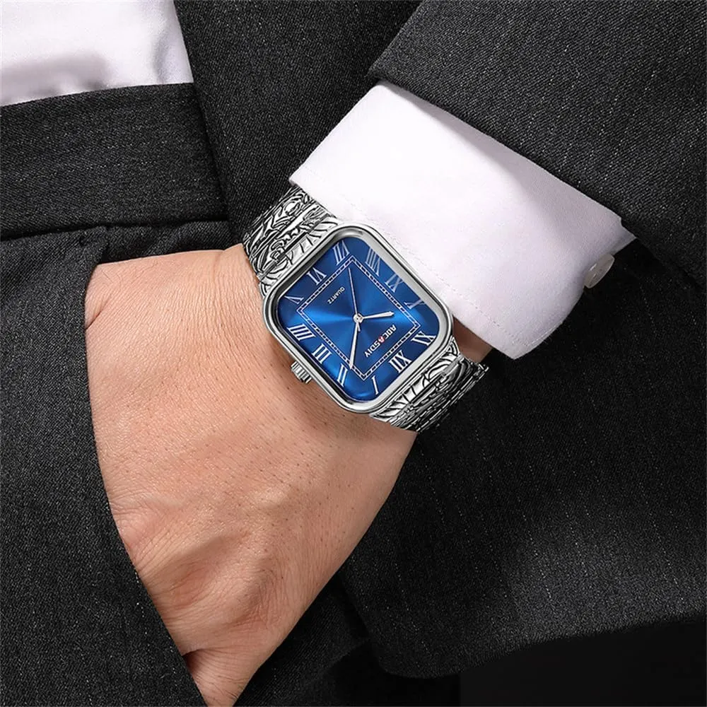 Waterproof paycheck shortage Quartz Watch Relogio Masculin Mens Watches Fashion Double-Sided Transparent Hollow Wristwatch Luminous 