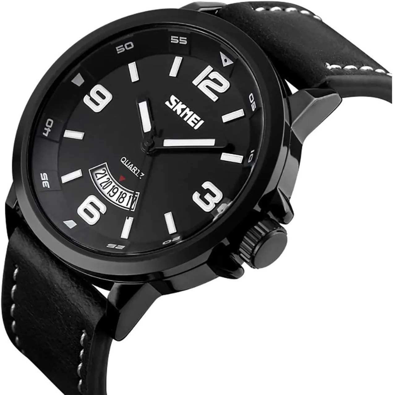 Waterproof Sports Military Leather Strap Wristwatch Gosasa transitional Watches Men Luxury Brand Fashion Date Quartz Watch Men 