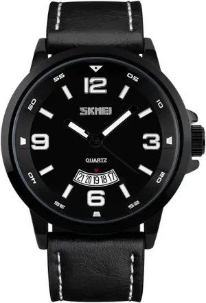 Waterproof Sports Military Leather Strap Wristwatch Gosasa transitional Watches Men Luxury Brand Fashion Date Quartz Watch Men 