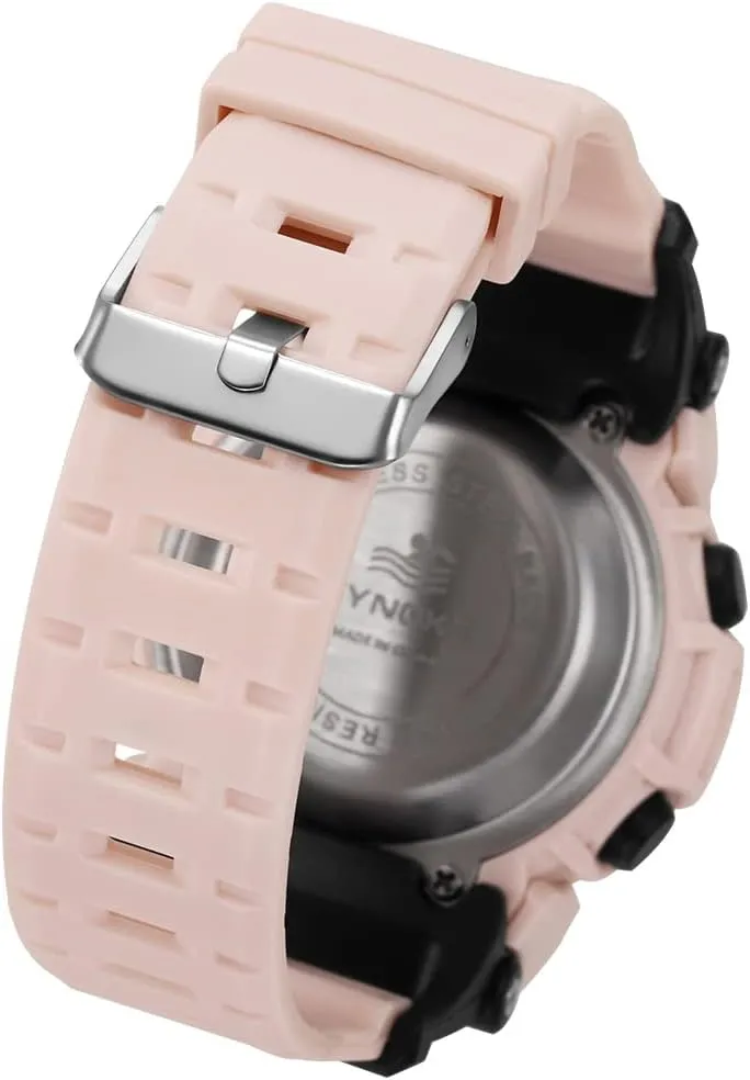 Waterproof Stopwatch Gosasa Outdoor Sport Watch for scatter emotive return maintain Unisex Multifunction LED Digital Watches PU Strap Alarm Date Casual Women's Wristwatch 50M 