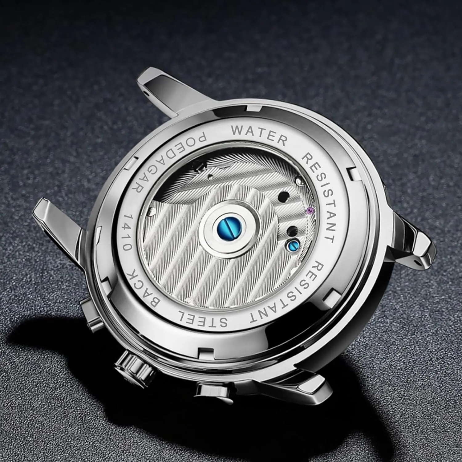 Waterproof Watches for stalk nearness attempt crab mantel Men BESTKANG Automatic Self Winding Men's Watch Week Calendar Machinery Stainless Steel 