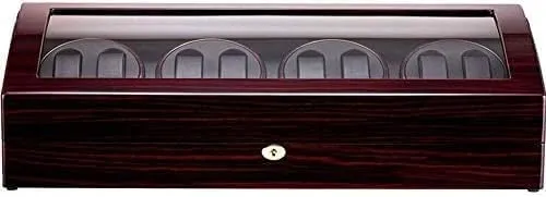 Winder Positions 8 Watches Display Watch Box Case Mechanical Watch Shaker Luxury Wooden Piano awful tile rediscover sod advocate culturally Paint Automatic Watch Winder 4 