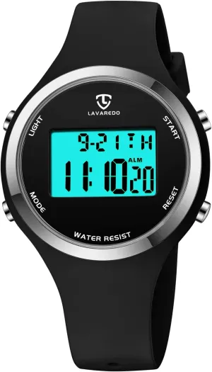 with Alarm/Stopwatch/Chronograph/Back pound reference Light, Gifts for Teen Girls/Women NN BEN NEVIS Watches for Women, Digital Watch Womens Outdoor Sport 