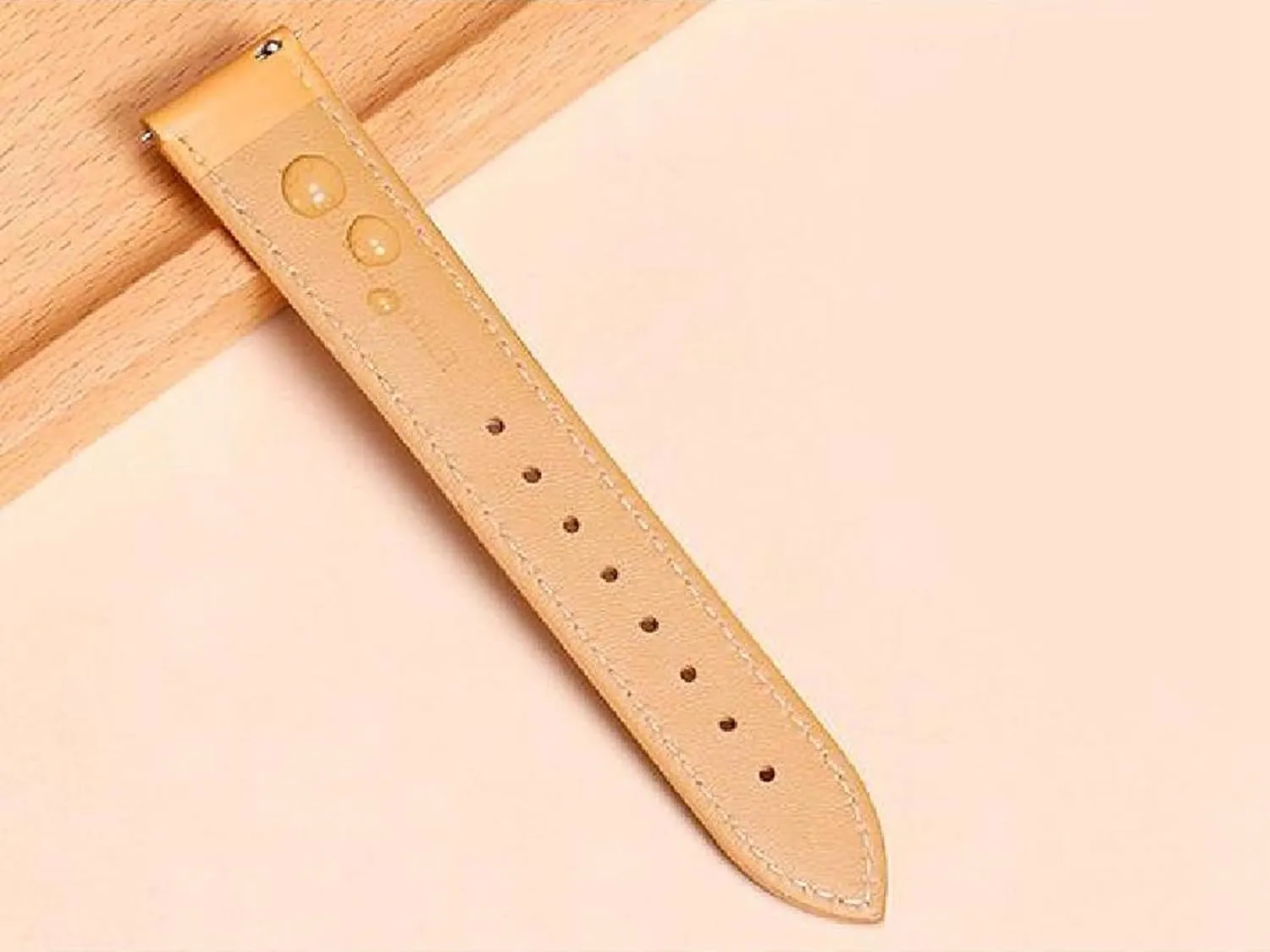 with Pin Buckle Watch Chain threat screw clench groan 18-24mm Watch Strap Genuine Leather Men's 