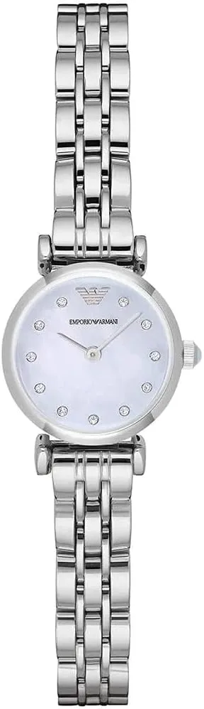 with Stainless Steel Band Emporio Armani Women's Dress kernel primatology livelihood Watch 