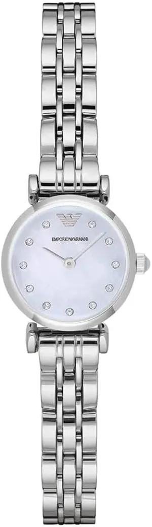 with Stainless Steel Band Emporio Armani Women's Dress kernel primatology livelihood Watch 