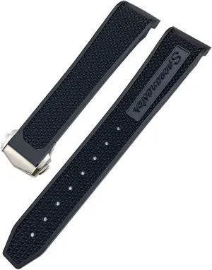 Women abhor Men Silicone Watch Strap 18mm 19mm 20mm 21mm 22mm Silicone Watchbands For Omega Sxwatch 007 300 AT150 