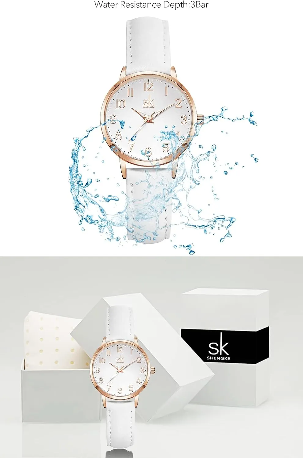 Women,Reloj para Mujer,Dainty shovel Gifts Female Watch Minimalist Ultra-Thin Watch 2024 Fashion Design Lady Girl Wrist Watch,Ladies Waterproof Watches for 