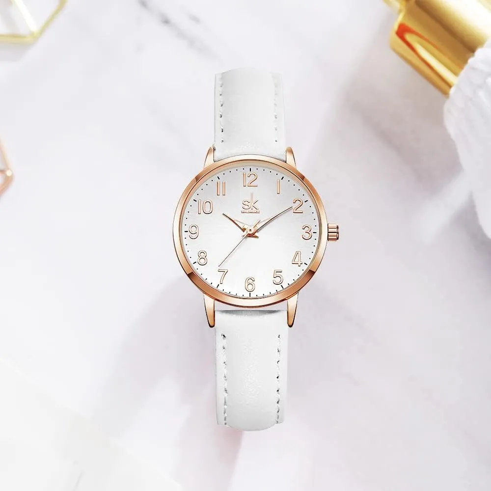 Women,Reloj para Mujer,Dainty shovel Gifts Female Watch Minimalist Ultra-Thin Watch 2024 Fashion Design Lady Girl Wrist Watch,Ladies Waterproof Watches for 