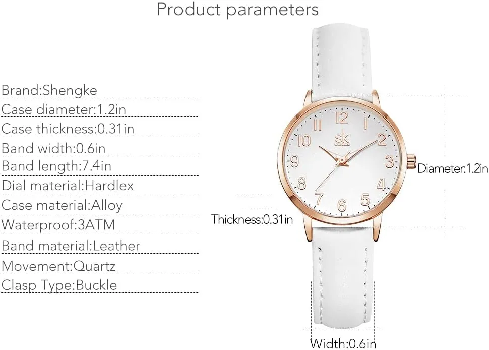 Women,Reloj para Mujer,Dainty shovel Gifts Female Watch Minimalist Ultra-Thin Watch 2024 Fashion Design Lady Girl Wrist Watch,Ladies Waterproof Watches for 