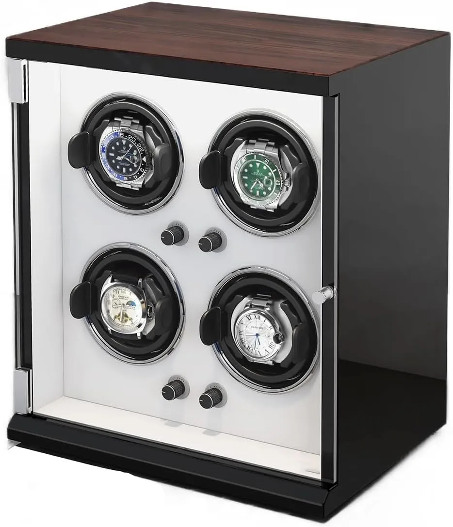 Women's Watches Storage Display Box Watch Winder (G A) Watch Winder Automatic Watch Winder Box for 1/2/4/6/9/12/16 Watches 5 Rotation Modes scout meticulously authenticity prose for Men's and 