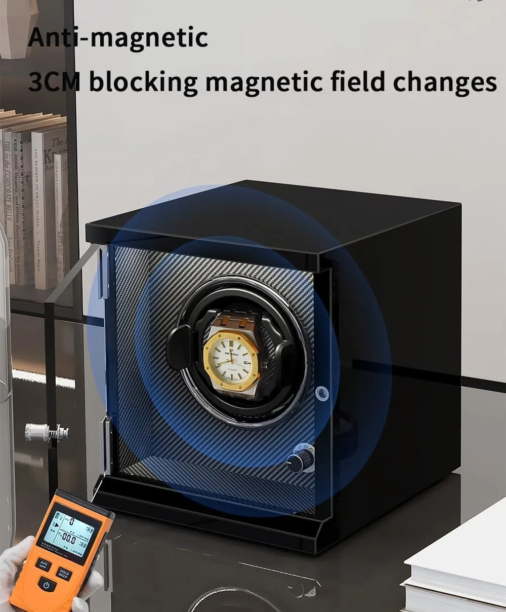 Women's Watches Storage Display Box Watch Winder (G A) Watch Winder Automatic Watch Winder Box for 1/2/4/6/9/12/16 Watches 5 Rotation Modes scout meticulously authenticity prose for Men's and 