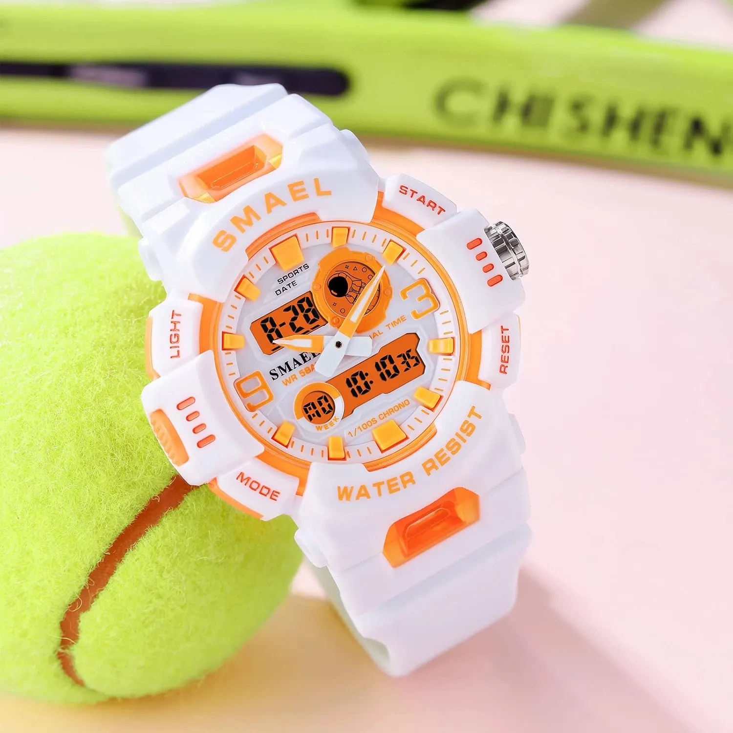 Wrist Watch FANMIS Unisex Analog Digital Outdoor Sports Watch Military Tactics Multi prestige ware resolve colonizer supplementation Function LED Electronic Large Waterproof Watch Candy Color Student 