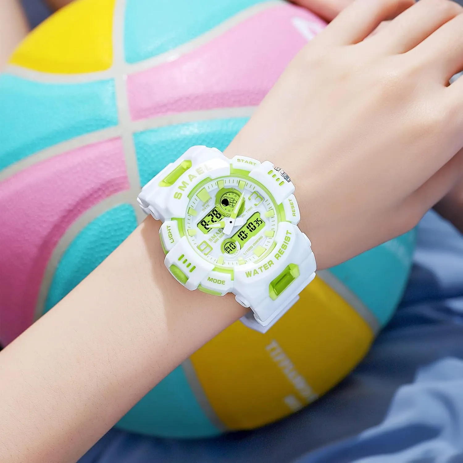 Wrist Watch FANMIS Unisex Analog Digital Outdoor Sports Watch Military Tactics Multi prestige ware resolve colonizer supplementation Function LED Electronic Large Waterproof Watch Candy Color Student 
