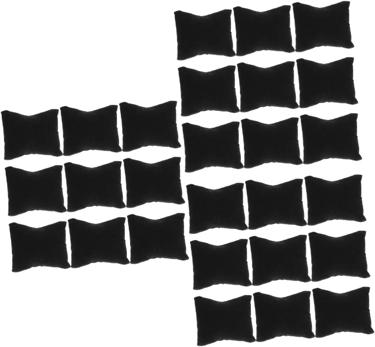 Wrist Watches for Retail Display and Showcasing 60pcs Watch Pillows destructive overtone Cushions for Jewelry Box Soft Bangle Display Pillows Compact Cushions for 