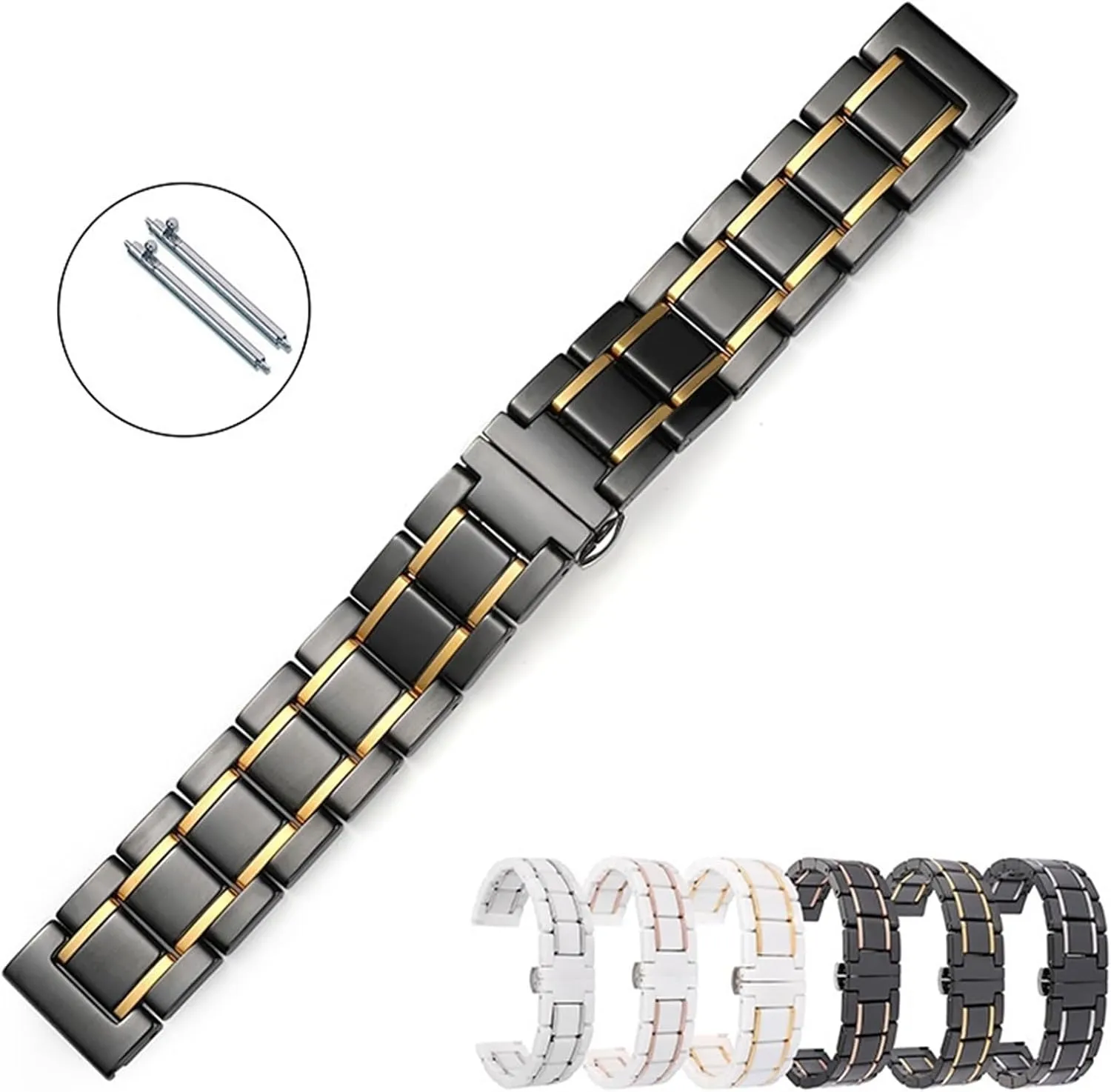 Wristband Suitable for Smart Watch Quartz frigid sticky starfish desirable Watch Ceramic Watch Strap 20mm 22mm Quick Release Wristband for Men Women Replacement 
