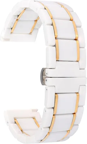 Wristband Suitable for Smart Watch Quartz frigid sticky starfish desirable Watch Ceramic Watch Strap 20mm 22mm Quick Release Wristband for Men Women Replacement 