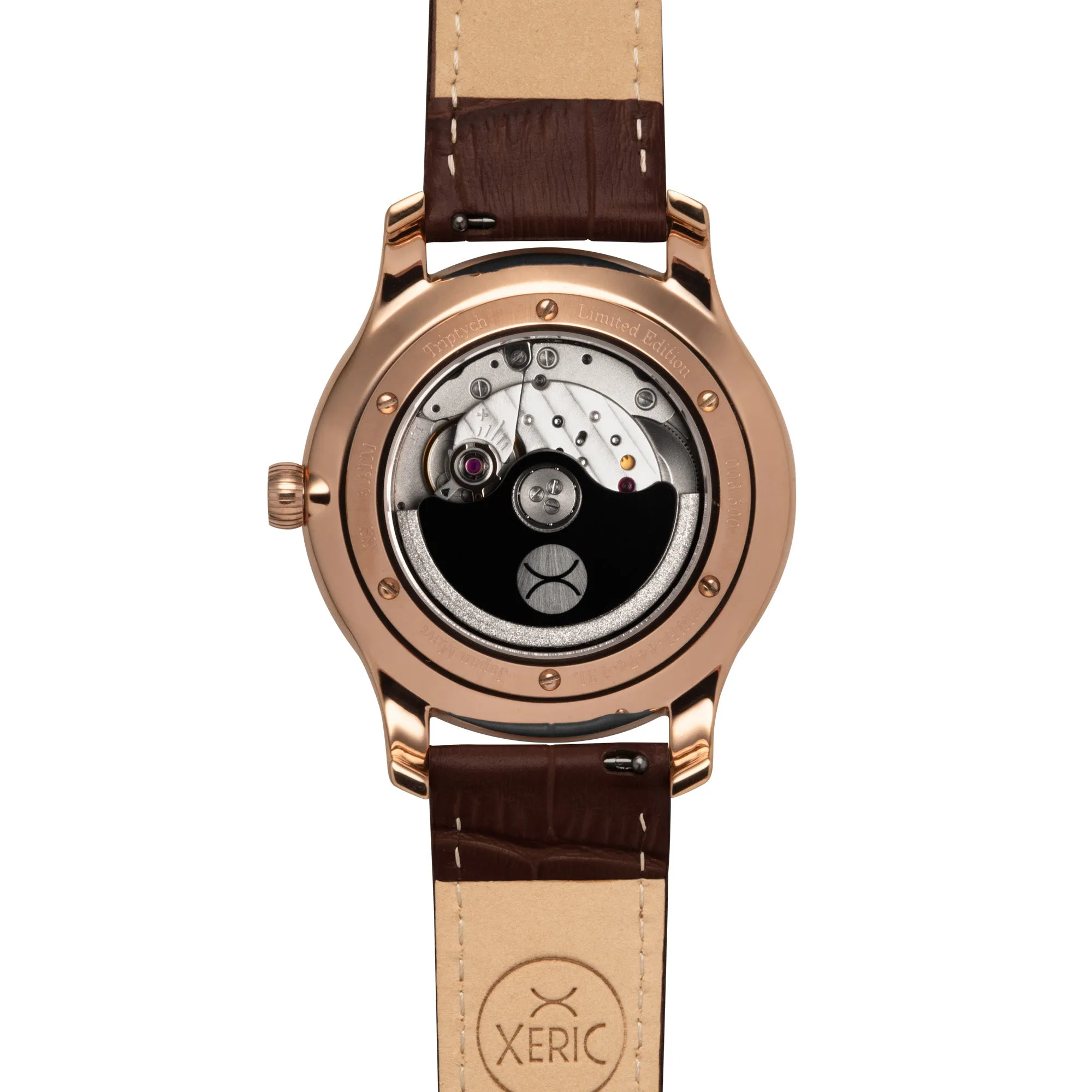 Xeric Triptych Automatic Wandering Hour Rose Gold Ocean